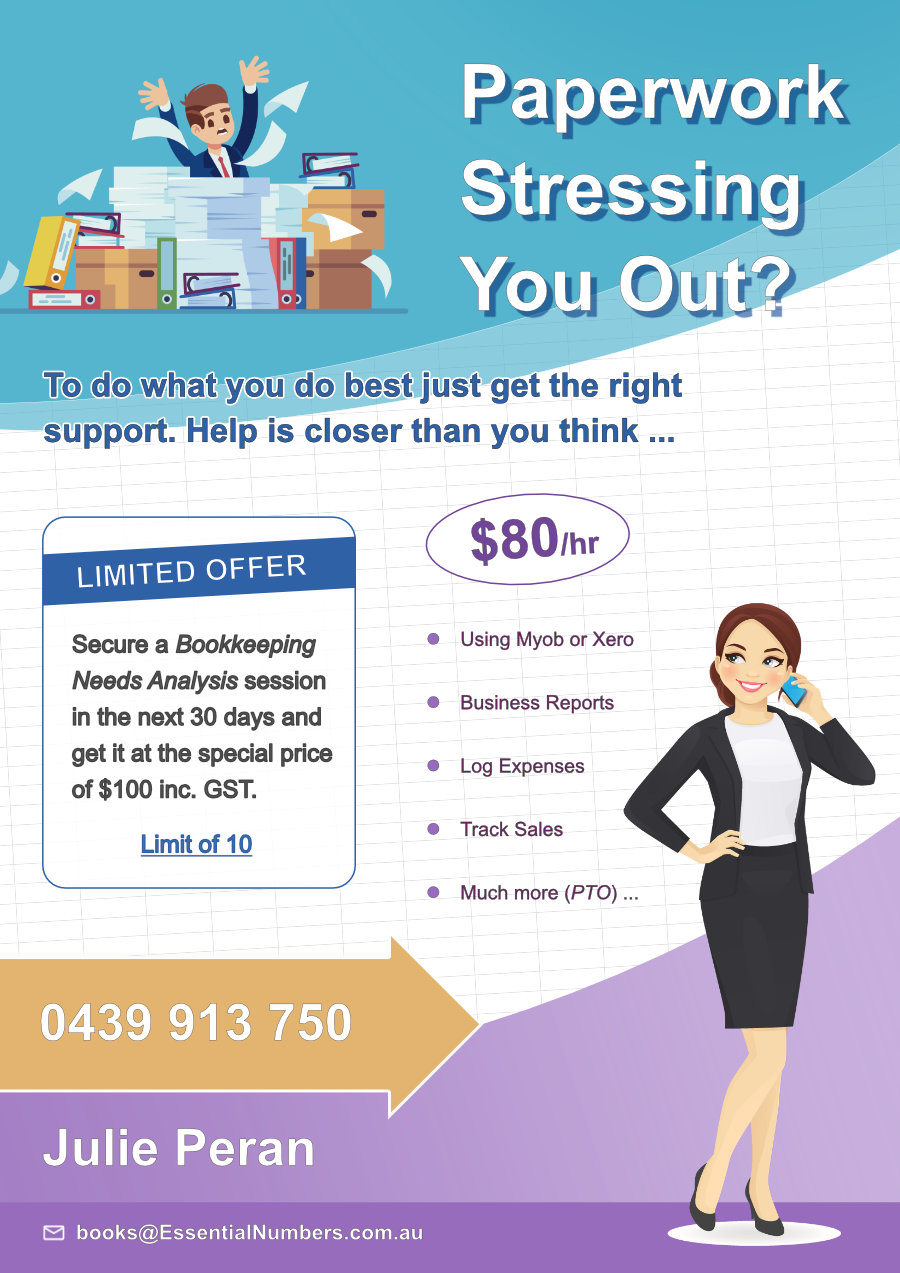Bookkeeping Flyer